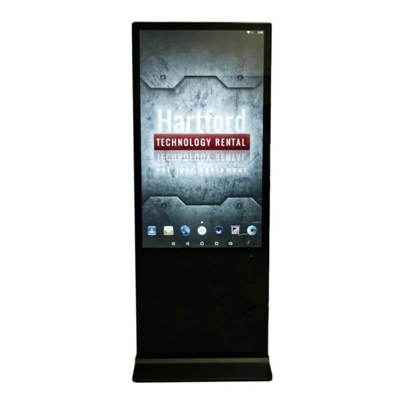  55″ Touchscreen Kiosk rental unit