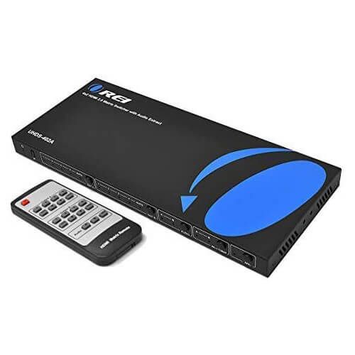  Orei 4×2 HDMI 4K Matrix Switcher rental unit