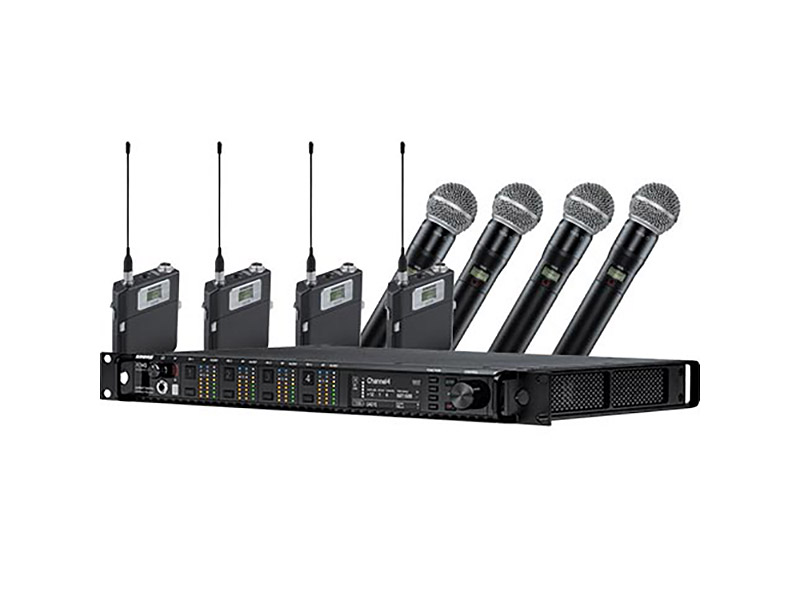 Shure AD4Q Axient Quad Channel Kit rental unit