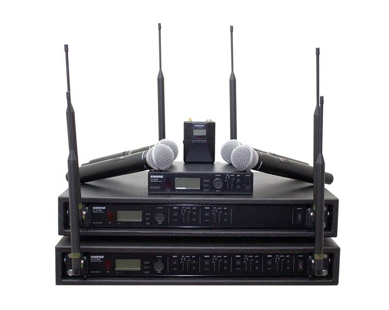  Shure ULXD4 Wireless Mic rental unit