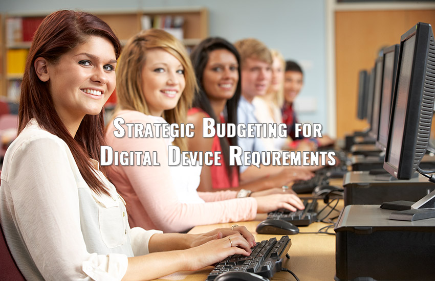Digital testing device budgeting Educator technology planning