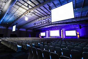 successful-led-wall-installation Successful installation of an LED video wall at a high-profile event