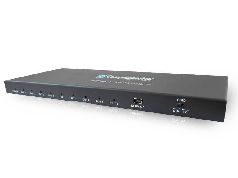  Comprehensive 1×8 HDMI DA rental unit