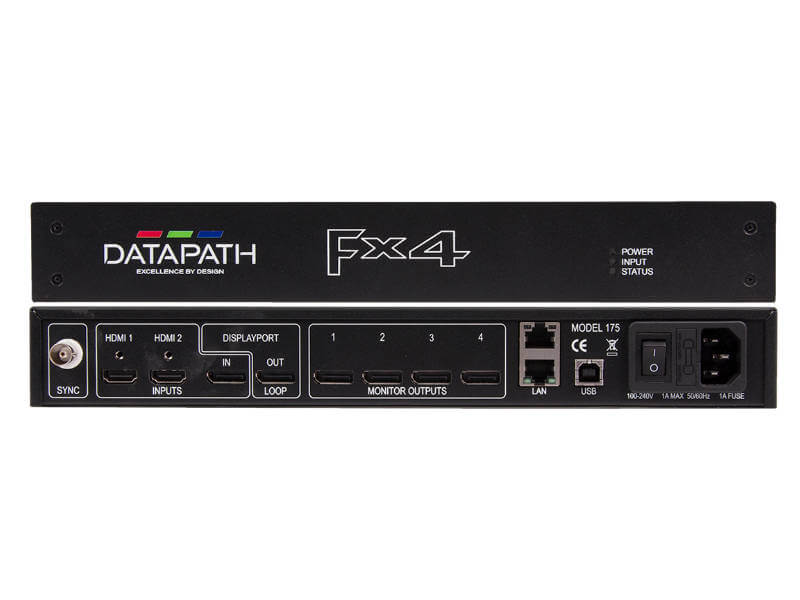  Datapath FX-4 HDMI Display rental unit