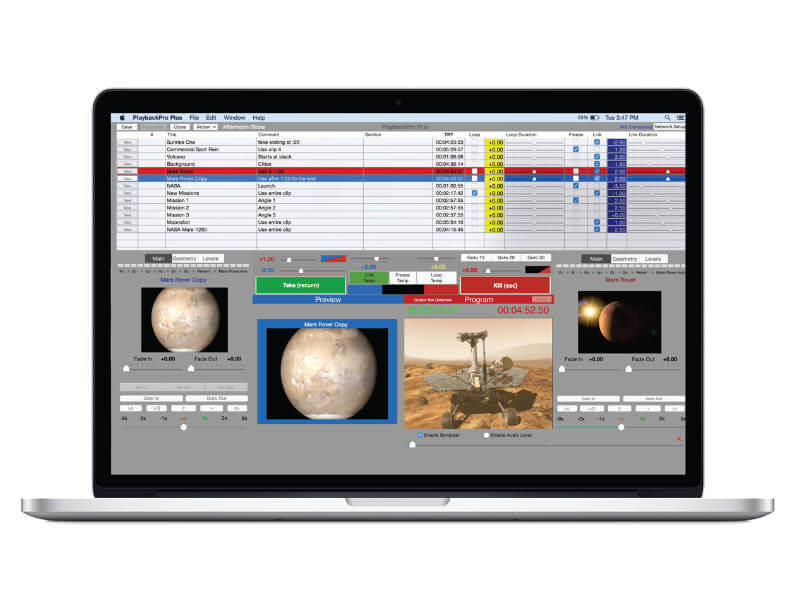  Playback Pro rental unit