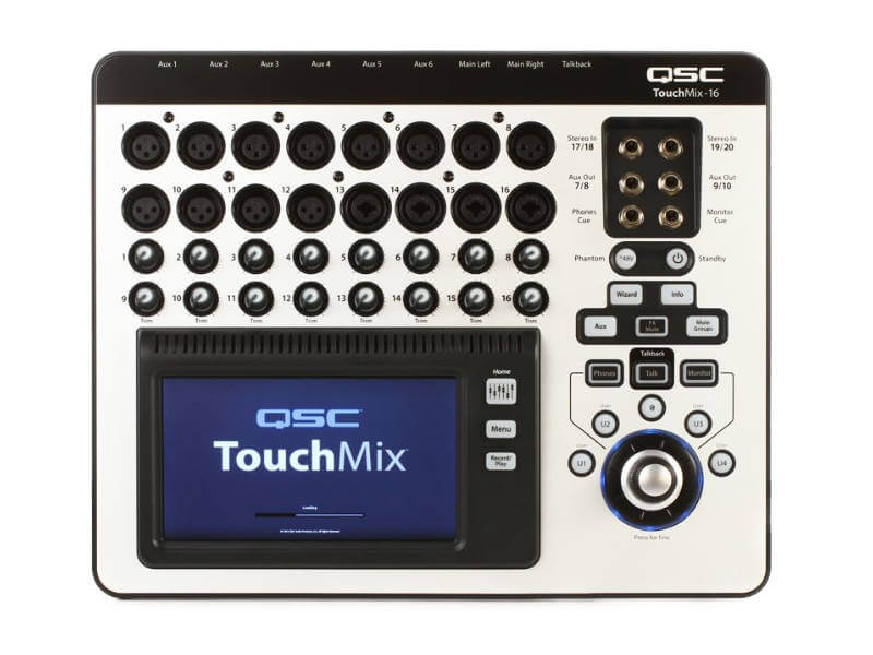  QSC Touchmix 16, Audio Mixer rental unit