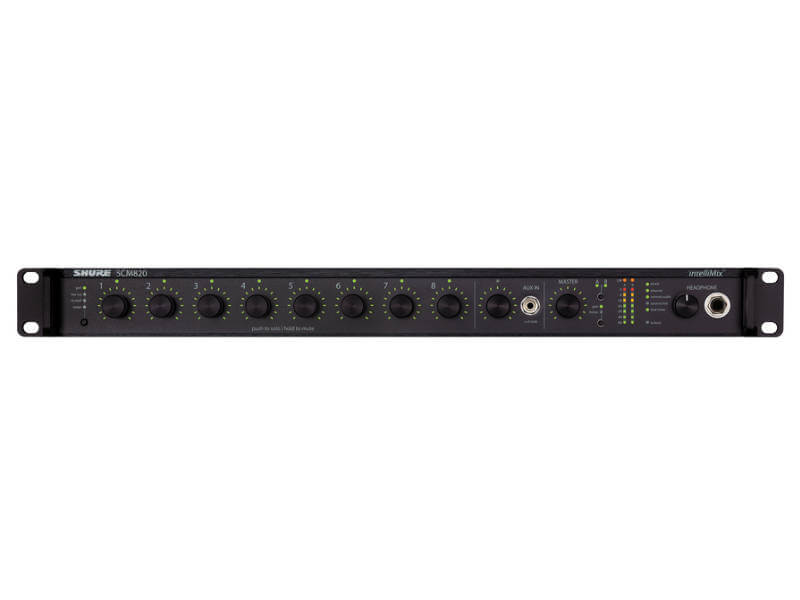  Shure SCM-820 Auto Mixer rental unit