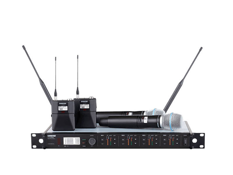  Shure AD4D Axient Dual Channel Kit rental unit