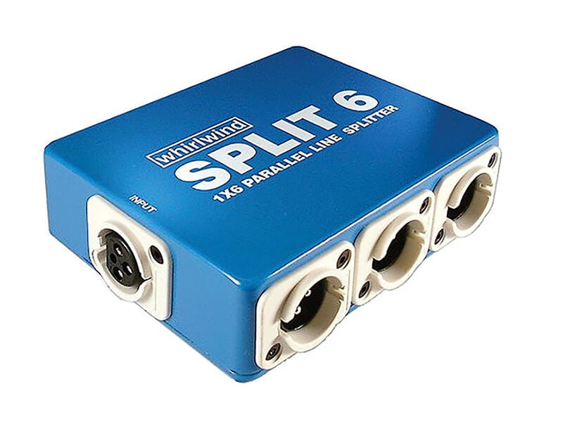  Whirlwind Split 6 Line Level Parallel Splitter rental unit